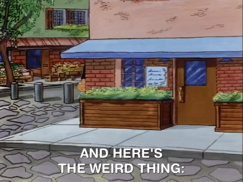 hey arnold nick splat GIF