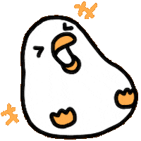Weishasha giphyupload happy laugh duck Sticker