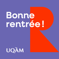 Rentrée GIF by UQAM | Université du Québec à Montréal