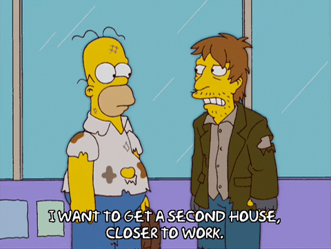 homer simpson work GIF