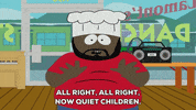 chef training GIF by South Park 