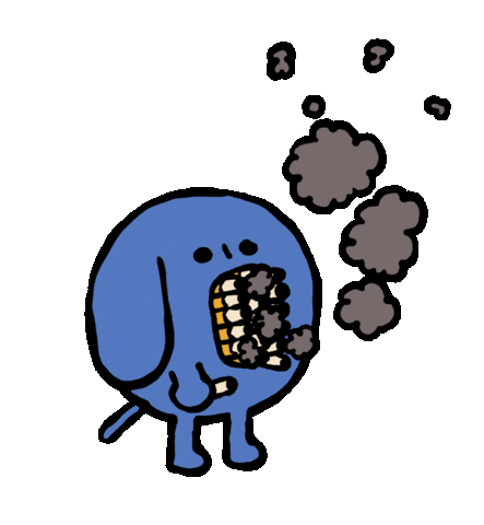 Smokedog Sticker by Andrew Onorato