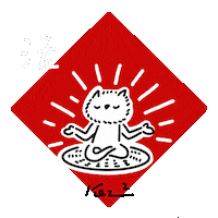 Lunar New Year Cat Sticker
