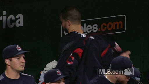 cleveland indians corey GIF by MLB