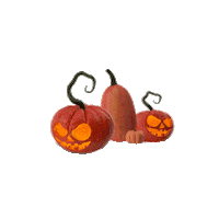 Halloween Pumpkin Sticker by Ultra Records