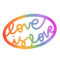 Proud Love Is Love Sticker by Demic