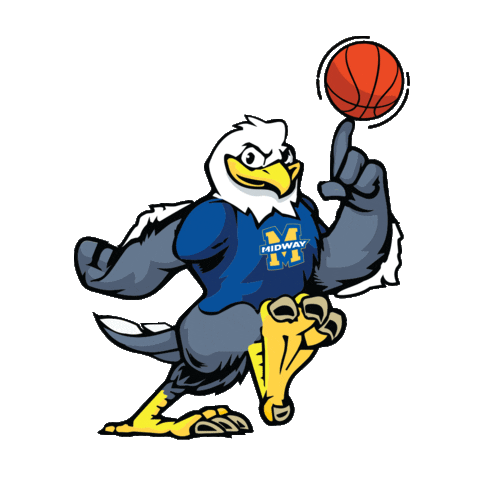 MidwayU giphyupload baksetball midwayu midwayuniversity Sticker