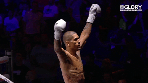 excited celebration GIF by GLORY Kickboxing