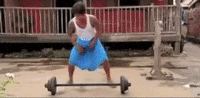 gym working out GIF