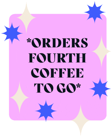 zuzagadomska giphyupload survivedanothermonday zuzagadomska ordersfourthcoffeetogo Sticker