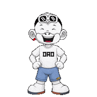 Best Dad Sticker by Zhot