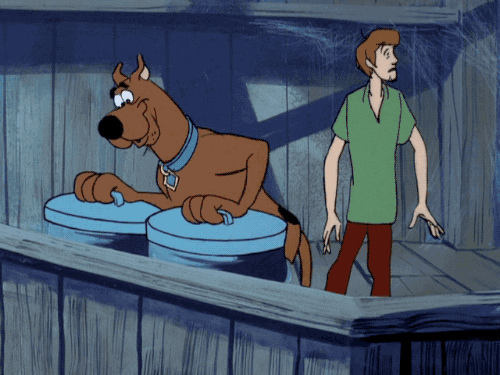 Leaving Scooby Doo GIF