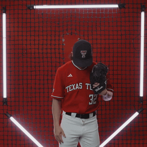 Trendan Parish GIF by Texas Tech Baseball
