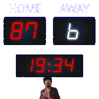 6 Away Sticker