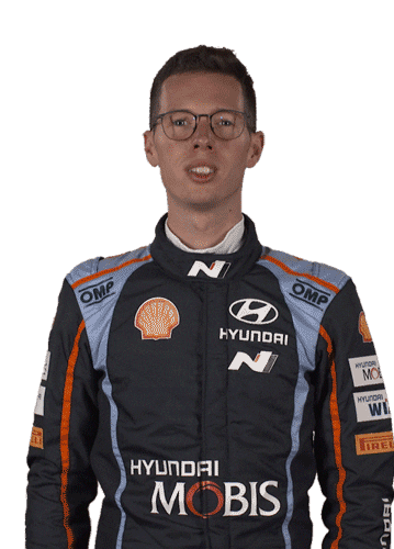 Thierry Neuville Applause Sticker by FIA World Rally Championship