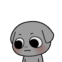 Shy Sticker