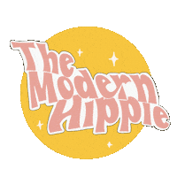 echoluxe logo modern 70s hippie Sticker