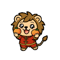 Lion Kenny Sticker by KenShop SG
