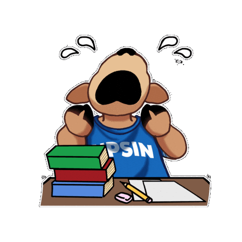 Stressed Student Life Sticker by Upsin
