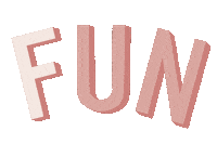 Fun Pink Sticker