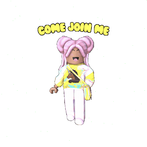 Come Join Me Sticker by Afro Unicorn