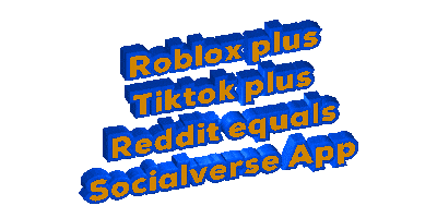 Roblox Sticker by Socialverse app
