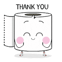 Toilet Paper Love Sticker by Paper Poo