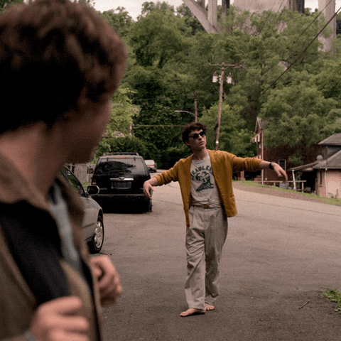 I Am Not Okay With This Wyatt Oleff GIF by NETFLIX
