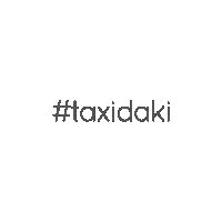 Hashtags Taxi App Sticker by Taxaki