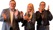 Nsf Applause Sticker by Norwegian Nurses Organisation