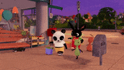 Home Walking GIF by Bing Bunny