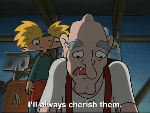 hey arnold nicksplat GIF