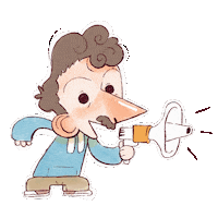 New Post Announce Sticker