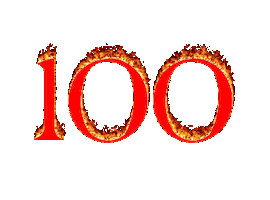 100 Sticker