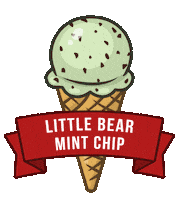 Icecream Littlebear Sticker by Cornell Alumni