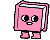 Read Open Book Sticker