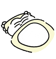 Cat Sleep Sticker