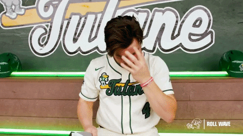 College Baseball Lambert GIF by GreenWave