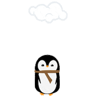 Snow Penguin Sticker by Dječja TV