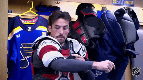 Looking National Hockey League GIF by NHL