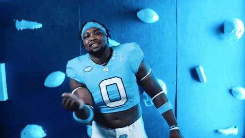 North Carolina Football GIF by UNC Tar Heels