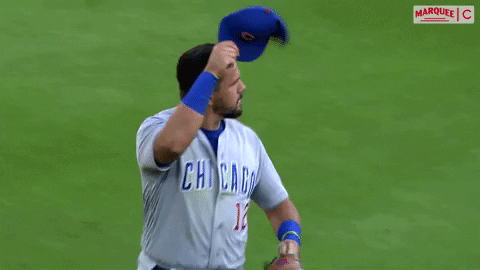 Kyle Schwarber Cubs GIF by Marquee Sports Network
