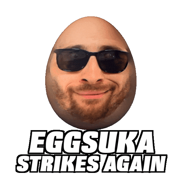 Lightning Strike Egg Sticker