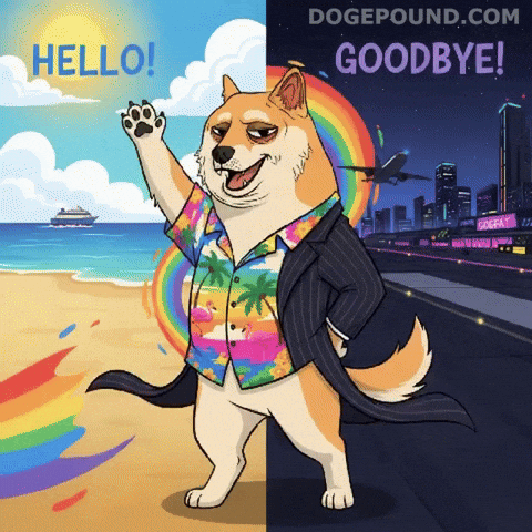 See Ya Hello GIF by Doge Pound