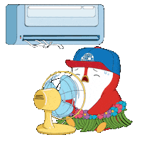 Summer Melting Sticker by Pudgy Penguins