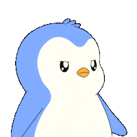 No Way Wow Sticker by Pudgy Penguins