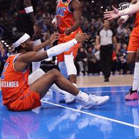 Help Me Up Shai Gilgeous Alexander GIF by OKC Thunder