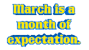 March Sticker by OpticalArtInc.