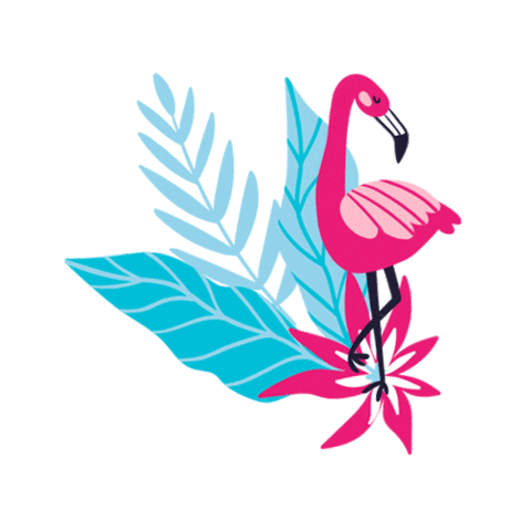 Illustration Jungle Sticker by dockandbay