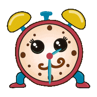 Reloj Gargola Sticker by Danilo y Chapis